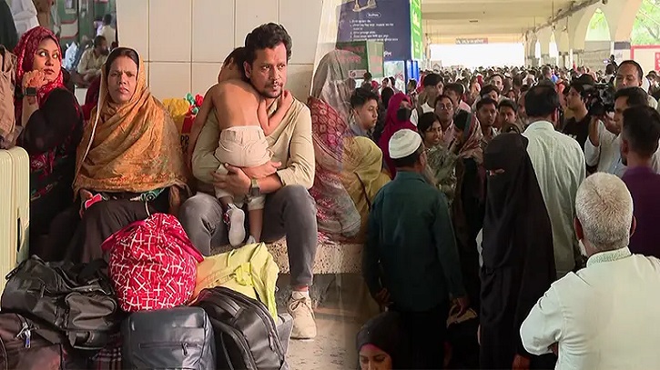 সিগন্যাল ত্রুটিতে কমলাপুর রেলওয়ে স্টেশনে ভোগান্তিতে যাত্রীরা সিগন্যাল ত্রুটিতে কমলাপুর রেলওয়ে স্টেশনে ভোগান্তিতে যাত্রীরা