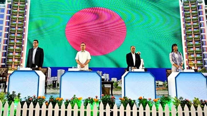বিশ্ব বসতি দিবসের অনুষ্ঠানে যোগ দিয়েছেন প্রধানমন্ত্রী