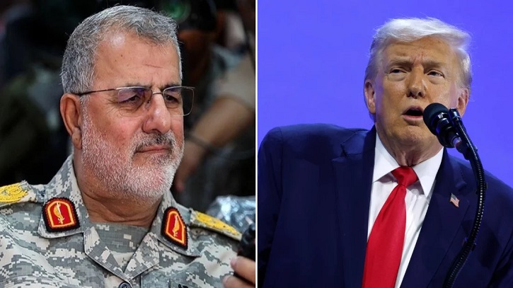 ট্রাম্পকে ইরানের পাল্টা হুঁশিয়ারি, ‘আঙুল ট্রিগারে আছে’