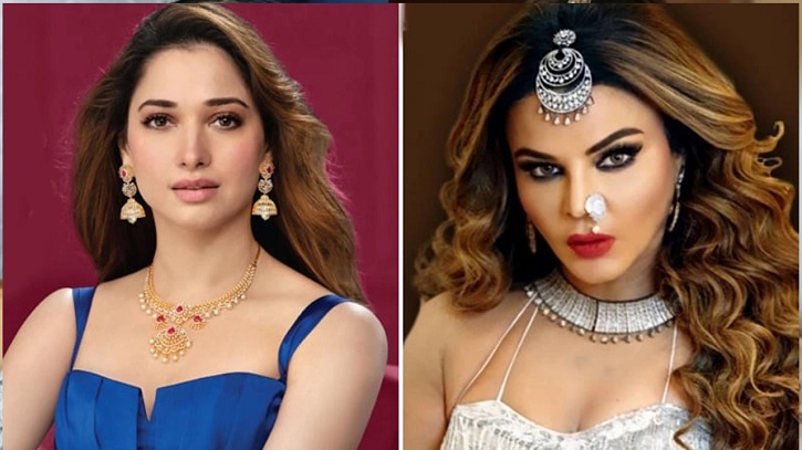 তামান্নাকে তীব্র কটাক্ষ রাখি সাওয়ান্তের তামান্নাকে তীব্র কটাক্ষ রাখি সাওয়ান্তের
