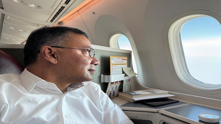 সিলেট থেকে ঢাকার পথে তারেক রহমান