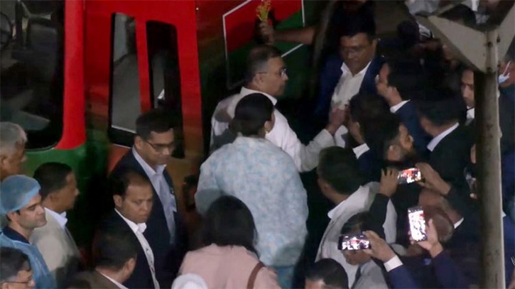 গুলশানের বাসায় তারেক রহমান