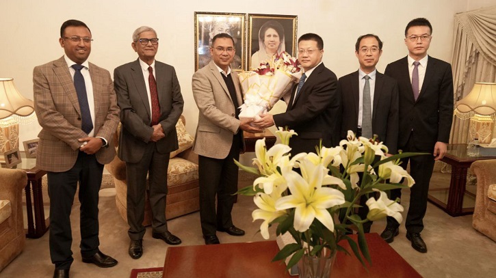 তারেক রহমানের সঙ্গে চীনা রাষ্ট্রদূতের সাক্ষাৎ