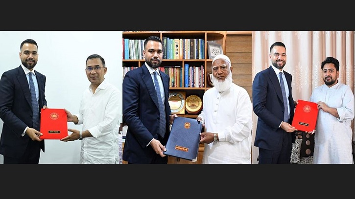 তারেক রহমান, শফিকুর রহমান ‍ও নাহিদ ইসলামকে প্রধান উপদেষ্টার শুভেচ্ছা