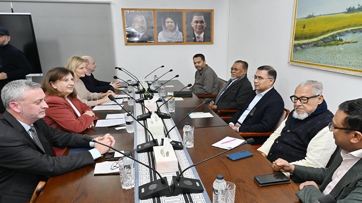 তারেক রহমানের সঙ্গে ইইউ প্রতিনিধি দলের বৈঠক