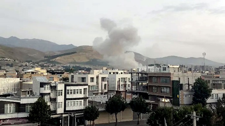 তেহরানের রেডক্রিসেন্ট সোসাইটি ভবন এবং কয়েকটি হাসপাতালে হামলা