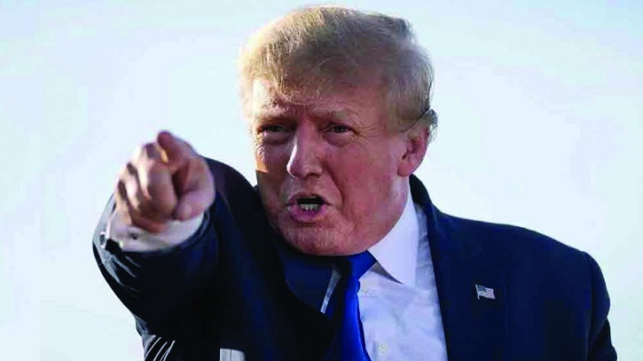 আজ ইরানকে ‘খুব কঠিনভাবে আঘাত করা হবে’: ট্রাম্প