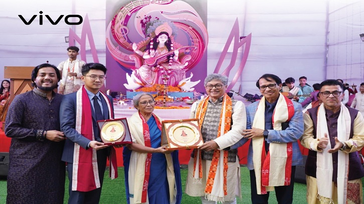 ভিভো- এনএসইউ সরস্বতী পূজার সফল অংশীদার
