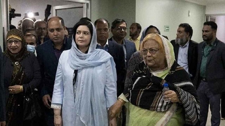 রাতে আবারও এভারকেয়ারে জুবাইদা রহমান, সাথে মির্জা ফখরুলও 