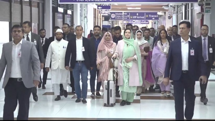 লন্ডনের উদ্দেশে ঢাকা ছাড়লেন ডা. জুবাইদা রহমান