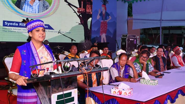 বনভূমিতে গারোদের অধিকার সংরক্ষণে কাজ করছে সরকার: রিজওয়ানা বনভূমিতে গারোদের অধিকার সংরক্ষণে কাজ করছে সরকার: রিজওয়ানা