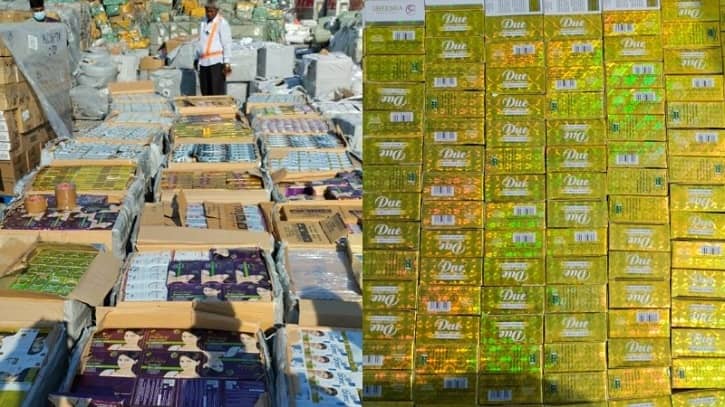 শাহজালালে এভসেক–কাস্টমসের যৌথ তৎপরতা, কোটি টাকার নিষিদ্ধ পণ্য জব্দ শাহজালালে এভসেক–কাস্টমসের যৌথ তৎপরতা, কোটি টাকার নিষিদ্ধ পণ্য জব্দ