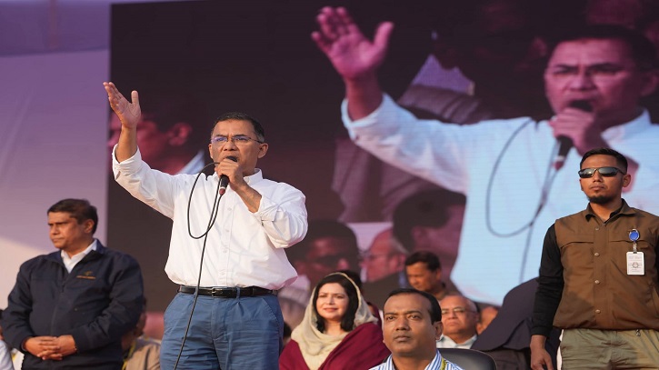 ভোট দিয়ে চলে আসলে চলবে না, ভোটকেন্দ্রে থাকতে হবে: তারেক রহমান