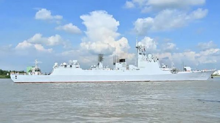 চট্টগ্রাম বন্দরে চীনা নৌবাহিনীর তিন জাহাজ