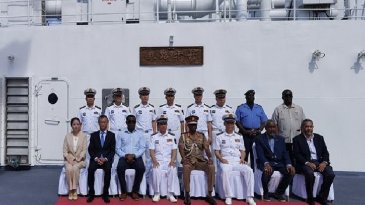 বার্বাডোসে পৌঁছেছে চীনের হাসপাতাল জাহাজ 