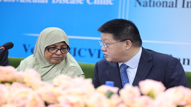 বাংলাদেশের সঙ্গে হেলথ সিল্ক রোড গড়ে তুলতে চাই: চীনা রাষ্ট্রদূত