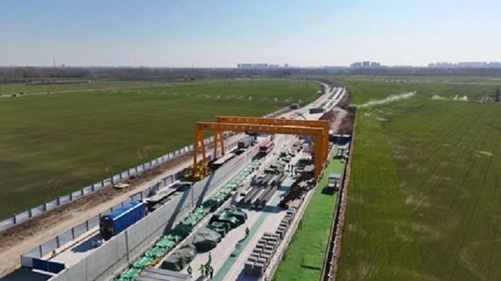 চীনের প্রধান নির্মাণ প্রকল্পগুলোতে আশানুরূপ অগ্রগতি