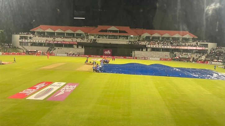 লিটন ঝড়ের পর সিলেটে বৃষ্টি, খেলা বন্ধ লিটন ঝড়ের পর সিলেটে বৃষ্টি, খেলা বন্ধ
