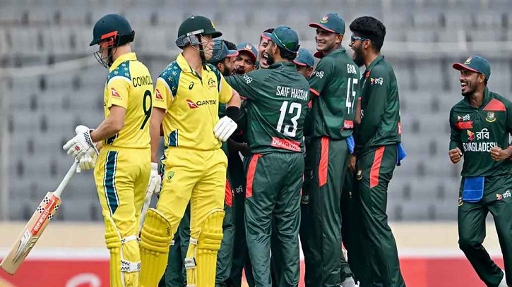 ২১ বছর পর ওয়ানডেতে অস্ট্রেলিয়াকে হারাল বাংলাদেশ ২১ বছর পর ওয়ানডেতে অস্ট্রেলিয়াকে হারাল বাংলাদেশ