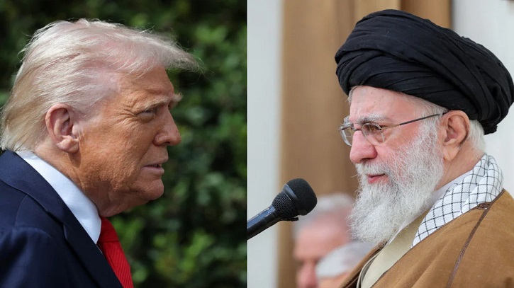 ইরানে নজিরবিহীন প্রাণহানি, সরাসরি ট্রাম্পকে দুষলেন খামেনি