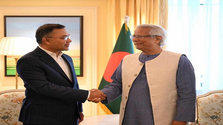 শেষ হলো ড. ইউনূস ও তারেক রহমানের বৈঠক