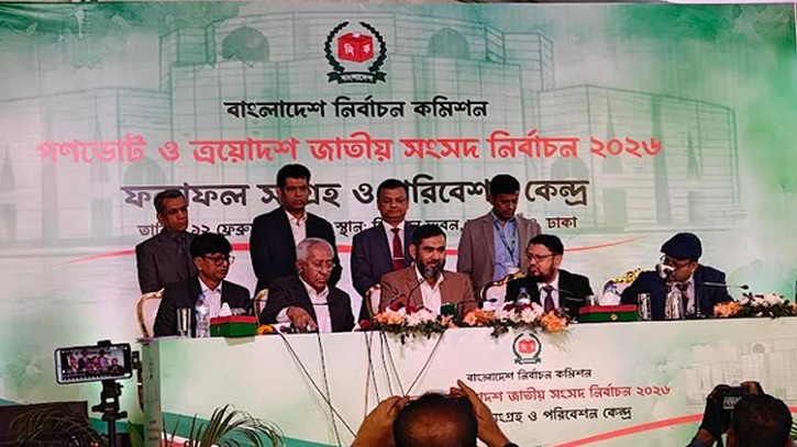 জাতীয় সংসদ নির্বাচন ও গণভোটে ৫৯ দশমিক ৪৪ শতাংশ ভোট পড়েছে : ইসি   