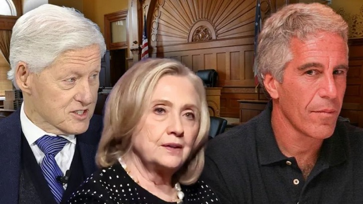 এপস্টেইন তদন্তে সাক্ষ্য দেবেন বিল ক্লিনটন ও হিলারি ক্লিনটন