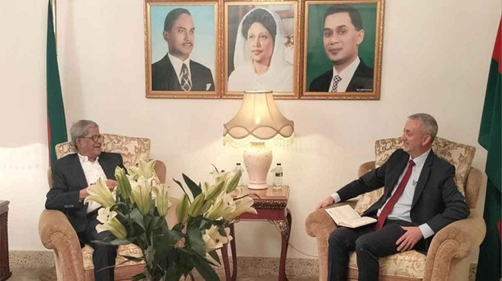 মির্জা ফখরুলের সঙ্গে ইইউ রাষ্ট্রদূত মিলারের সাক্ষাৎ