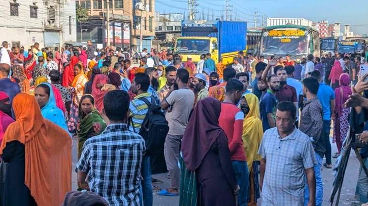ঢাকা-ময়মনসিংহ মহাসড়ক অবরোধ, ৩০ কি.মি. যানজট ঢাকা-ময়মনসিংহ মহাসড়ক অবরোধ, ৩০ কি.মি. যানজট