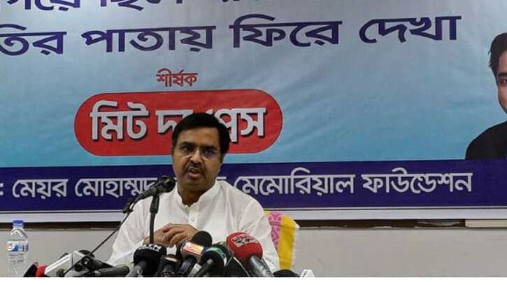 তাপস মনগড়া ও অসত্য তথ্য দিচ্ছেন: সাঈদ খোকন তাপস মনগড়া ও অসত্য তথ্য দিচ্ছেন: সাঈদ খোকন