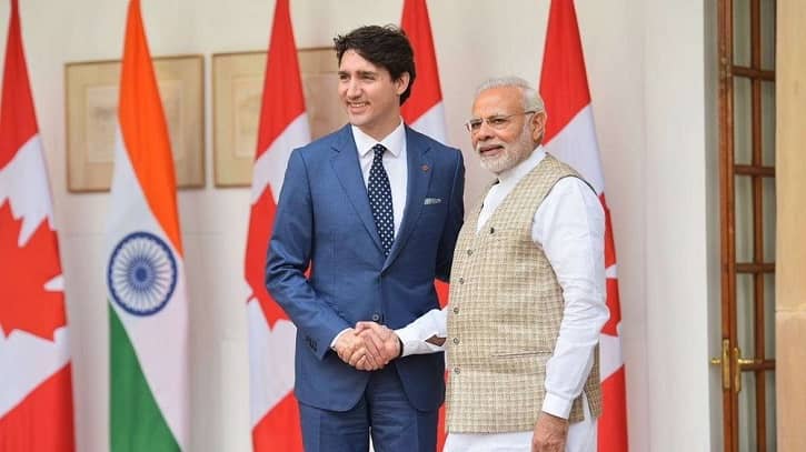 কানাডার নাগরিকদের ভিসা স্থগিত করল ভারত কানাডার নাগরিকদের ভিসা স্থগিত করল ভারত