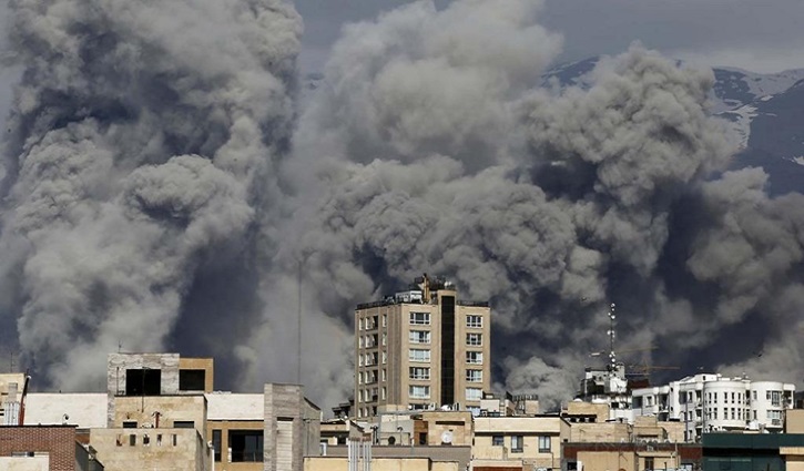 ইরানে নতুন করে ইসরায়েলের হামলা