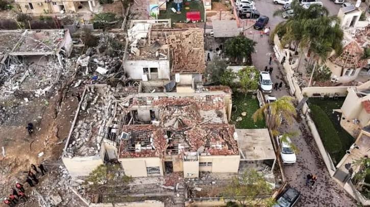 ইরানি ক্ষেপণাস্ত্রের আঘাতে ইসরায়েলে ১৬০ জনেরও বেশি আহত