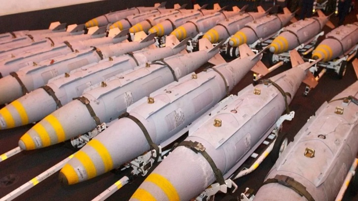 ইসরায়েলকে ২০ হাজার বোমা সরবারহ করার সিদ্ধান্ত যুক্তরাষ্ট্রের