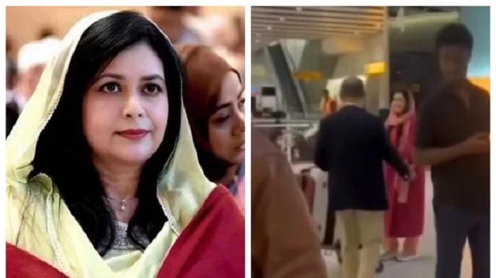 জোবাইদা রহমানকে নিতে বিমানবন্দরে পৌঁছেছে গাড়িবহর