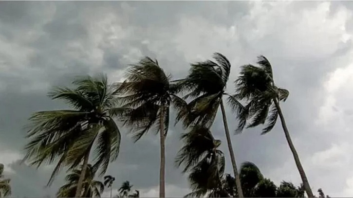 দেশের ৯ জেলায় দুপুরের মধ্যে ৬০ কিমি বেগে ঝড়ের আভাস