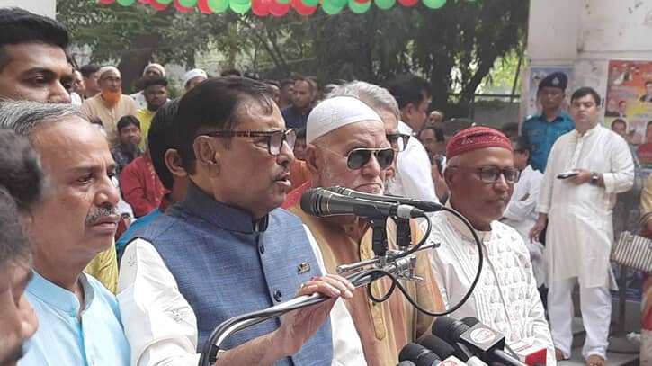 বিএনপি বাঙালি সংস্কৃতিকে সহ্য করতে পারে না: কাদের বিএনপি বাঙালি সংস্কৃতিকে সহ্য করতে পারে না: কাদের