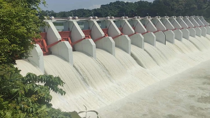 পানির উচ্চতা বৃদ্ধি, শনিবার খোলা হবে কাপ্তাই বাঁধের ১৬টি জলকপাট পানির উচ্চতা বৃদ্ধি, শনিবার খোলা হবে কাপ্তাই বাঁধের ১৬টি জলকপাট