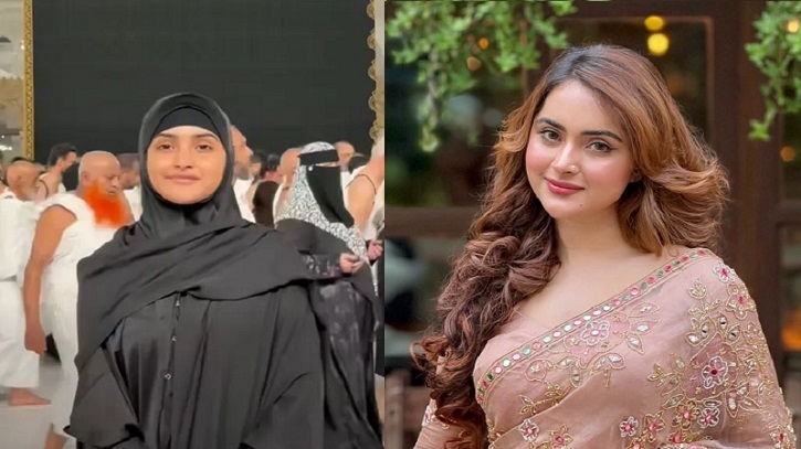 পবিত্র ওমরাহ পালন করলেন অভিনেত্রী কেয়া পায়েল, জানালেন অনুভূতি