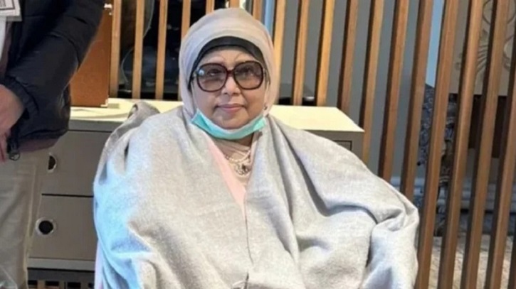 পায়ে চোট পেয়েছিলেন বেগম খালেদা জিয়া