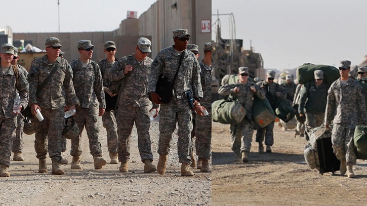 মধ্যপ্রাচ্যে ঘাঁটি ছেড়ে হোটেলে-বাসায় মার্কিন সেনারা