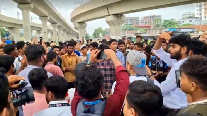 ছয় দাবিতে মাইলস্টোন কলেজ শিক্ষার্থীদের আন্দোলনের ডাক