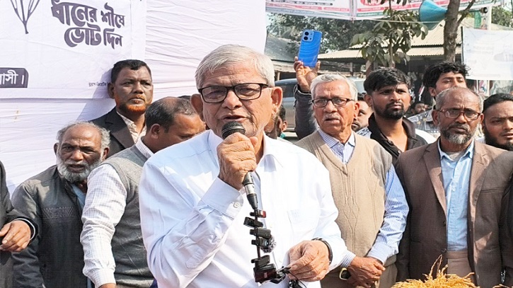 স্বাধীনতাবিরোধীদের হাতে দেশ নিরাপদ নয় : মির্জা ফখরুল