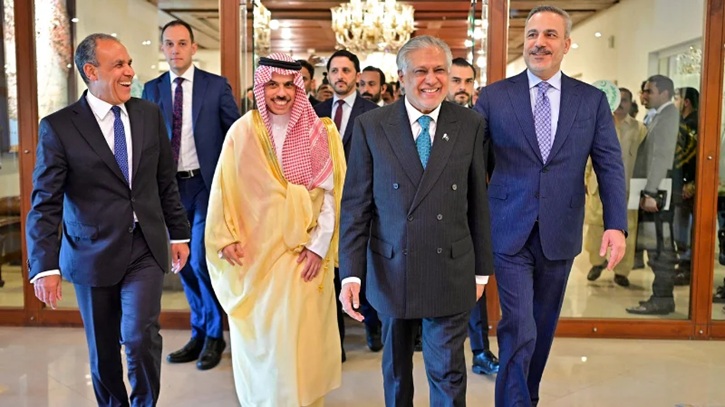 যুদ্ধ বন্ধে পাকিস্তানে ৪ মুসলিম দেশের বৈঠক