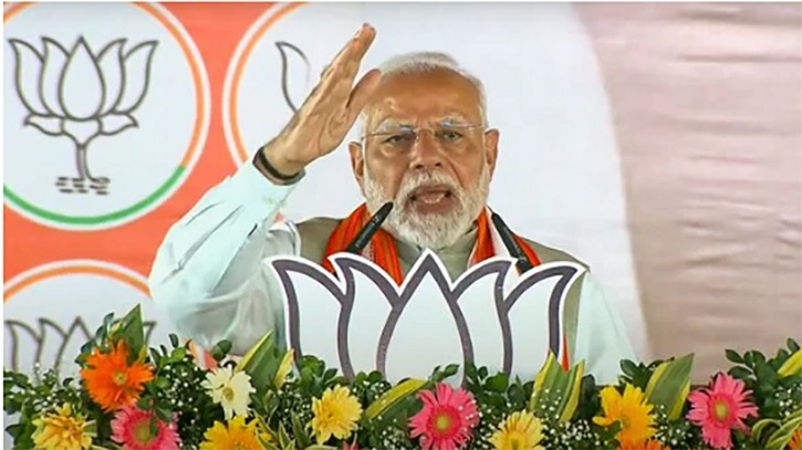 ভোটের জন্য বাংলাদেশি অনুপ্রবেশে মদদ দেওয়া হচ্ছে: নরেন্দ্র মোদী