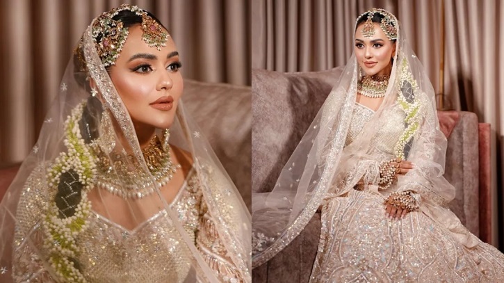 মধ্যরাতে বধূবেশে নুসরাত ফারিয়া মধ্যরাতে বধূবেশে নুসরাত ফারিয়া