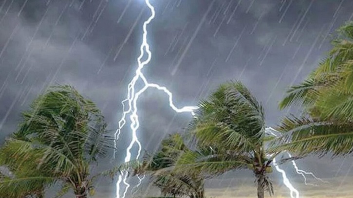 টানা ৫ দিন বজ্রসহ শিলাবৃষ্টির পূর্বাভাস