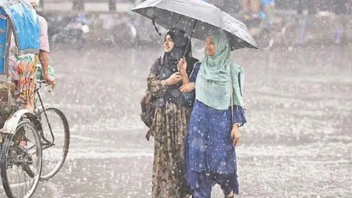 ৪ দিন দেশের বিভিন্ন অঞ্চলে বৃষ্টির আভাস