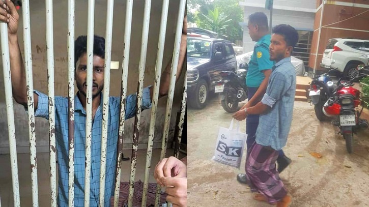 সেই রিকশাচালক কারাগারে