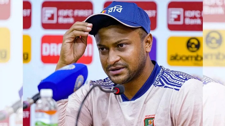 আবারও ফেল সাকিব! ক্রিকেটে ফেরা নিয়ে ধোঁয়াশা আবারও ফেল সাকিব! ক্রিকেটে ফেরা নিয়ে ধোঁয়াশা